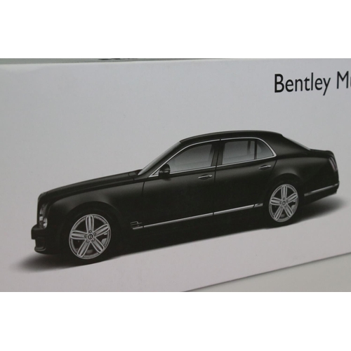 541 - Boxed Rastar 1:18 diecast 43800 Bentley Mulsanne in ex condition