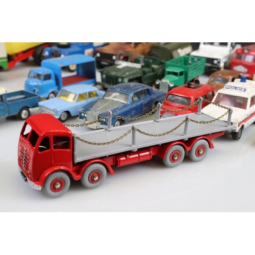 550 - Around 25 Play worn diecast model to include Corgi, Britains and Dinky from the 1960s & 70s featurin... 