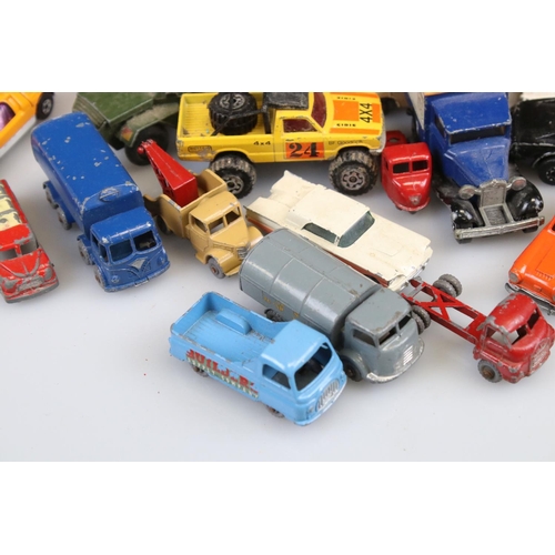 552 - Quantity of play worn diecast models, mainly Matchbox examples to include 75 Series and Superfast