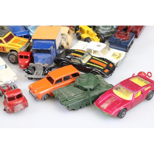 552 - Quantity of play worn diecast models, mainly Matchbox examples to include 75 Series and Superfast