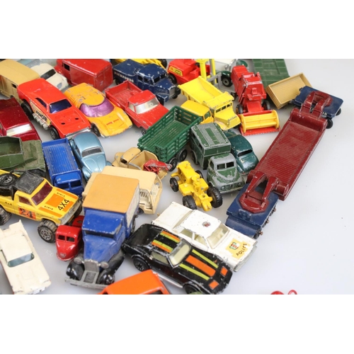 552 - Quantity of play worn diecast models, mainly Matchbox examples to include 75 Series and Superfast