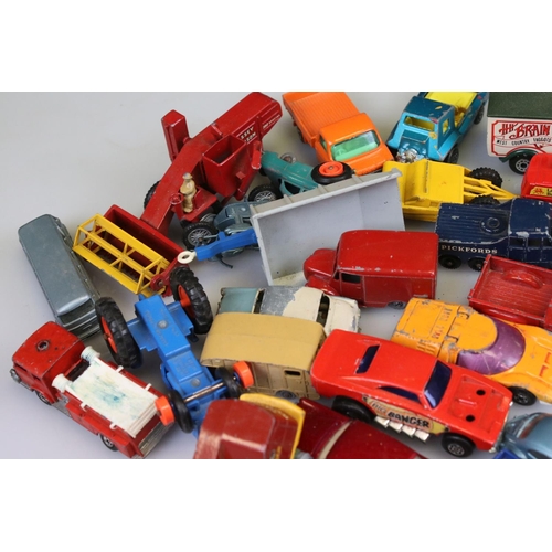 552 - Quantity of play worn diecast models, mainly Matchbox examples to include 75 Series and Superfast