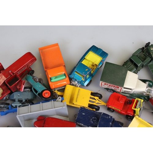 552 - Quantity of play worn diecast models, mainly Matchbox examples to include 75 Series and Superfast