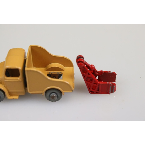 557 - Five boxed Matchbox Lesney 75 Series diecast models to include 6 with orange cab and grey tipper (mi... 