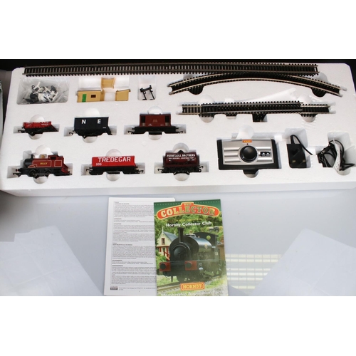 108 - Two boxed Hornby OO gauge electric train sets to include DCC Ready R1202 Mallard Pullman and R1137 M... 