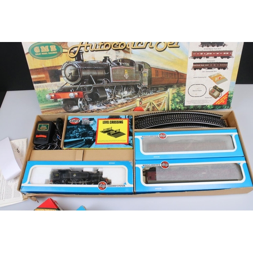 111 - Boxed Airfix GMR Autocoach set including 54151-4 Prairie Tank Locomotive, 54256-8 Auto-Coach BR, 542... 