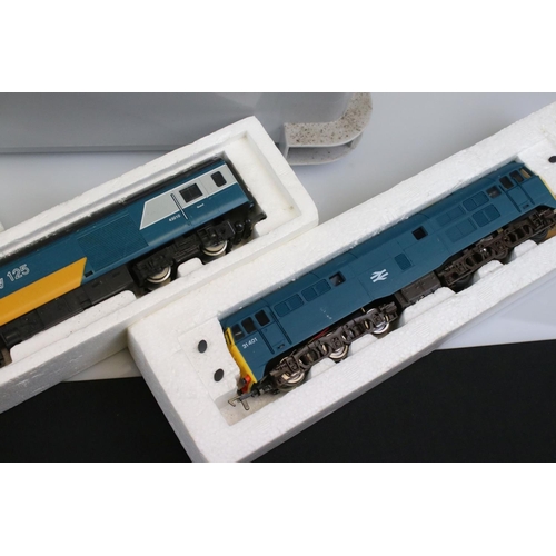 115 - Quantity of OO gauge model railway to include 6 x locomotives (Hornby 4-6-0 LNER 8509, Airfix BR Die... 