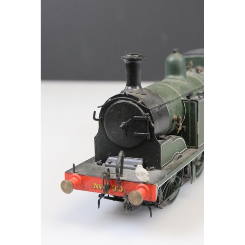 118 - O Gauge Southern 30 Class locomotive in green livery, well built, unmarked circa 2007