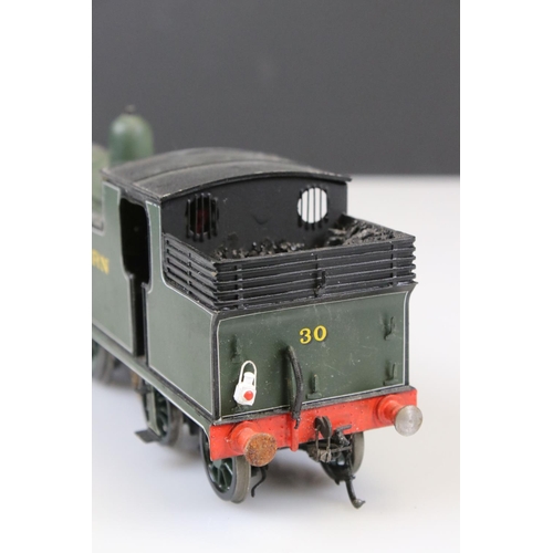 118 - O Gauge Southern 30 Class locomotive in green livery, well built, unmarked circa 2007