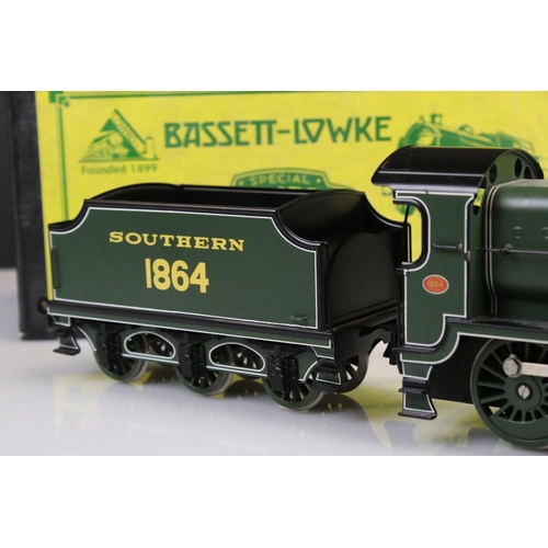 120 - Boxed Bassett Lowke O gauge Special Limited Release BL99003 Southern Rail Maunsell N Class 2-6-0 Mog... 