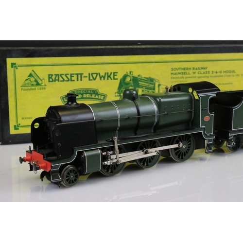 120 - Boxed Bassett Lowke O gauge Special Limited Release BL99003 Southern Rail Maunsell N Class 2-6-0 Mog... 