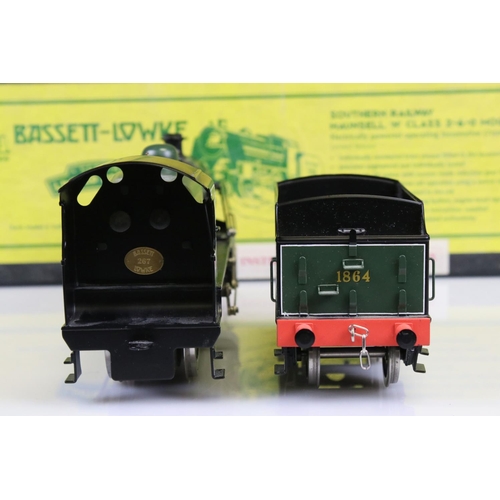 120 - Boxed Bassett Lowke O gauge Special Limited Release BL99003 Southern Rail Maunsell N Class 2-6-0 Mog... 