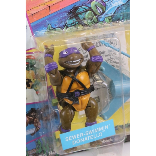 147 - Teenage Mutant Ninja Turtles - Carded Playmates Bandai Wacky Action Teenage Mutant Hero Turtles Sewe... 