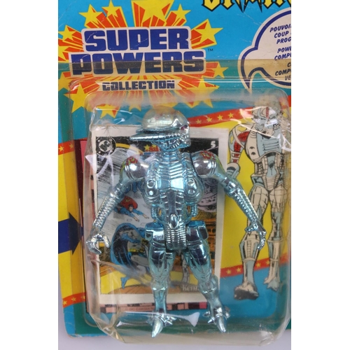 150 - Four carded Kenner Super Powers figures to include Lex Luthor, The Penguin, Brainiac and Mantis, all... 