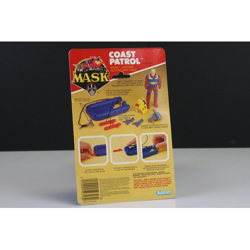 157 - MASK - Carded Kenner MASK Coast Patrol Marine Adventure Pack with Matt Trakker figure, complete (exc... 