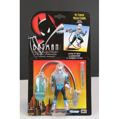 160 - Batman - Carded Kenner Batman The Animated Series Mr Freeze figure in excellent condition