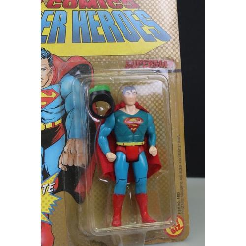 165 - Three carded DC Comics action figures to include Remco Hercules (cracked & discoloured bubble, figur... 