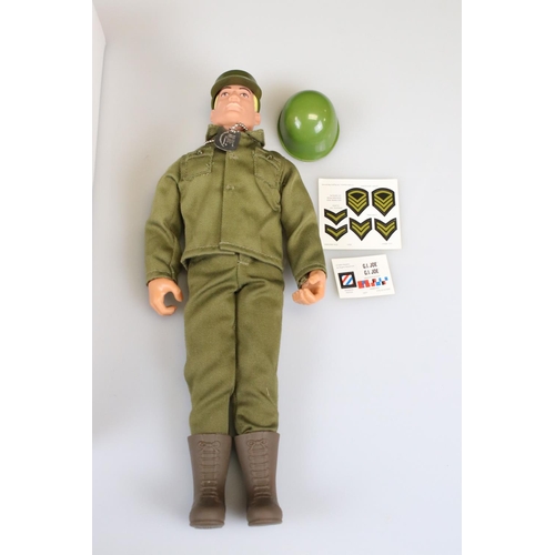 166 - Boxed Hasbro GI Joe 7500 Action Soldier and a boxed Hasbro by Palitoy Action Man Adventurer figure, ... 