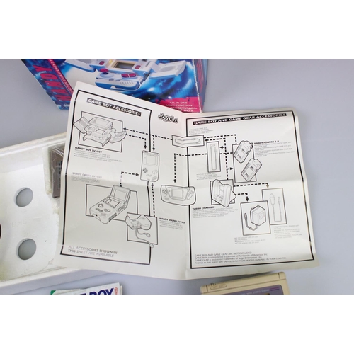 168 - Retro Gaming - Boxed Nintendo Game Boy handheld console with Tetris game and lead, untested, discolo... 