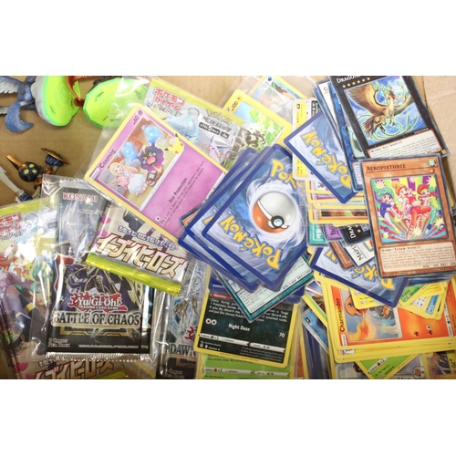 169 - Pokémon - Collection of Trading Cards to include stage 1, basic & shinies plus Yu-Gi-Oh cards, 15 x ... 