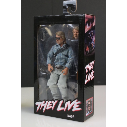 172 - Boxed Neca They Live Nada figure plus an unboxed Neca Predator camouflaged figure