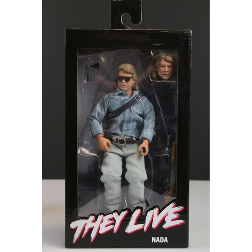 172 - Boxed Neca They Live Nada figure plus an unboxed Neca Predator camouflaged figure