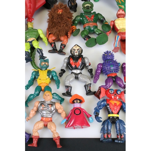 175 - He Man Masters Of The Universe - 28 Mattel figures to include Merman, 2 x Skeletor, Evil Lyn, Faker,... 