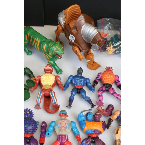 175 - He Man Masters Of The Universe - 28 Mattel figures to include Merman, 2 x Skeletor, Evil Lyn, Faker,... 