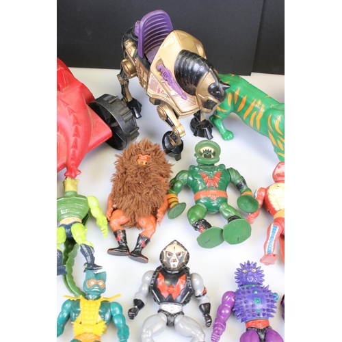 175 - He Man Masters Of The Universe - 28 Mattel figures to include Merman, 2 x Skeletor, Evil Lyn, Faker,... 