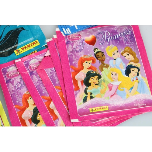 179 - Around 290 Trading Cards & Sticker packs to include Panini (I Love Princess, Pocahontas, The Golden ... 