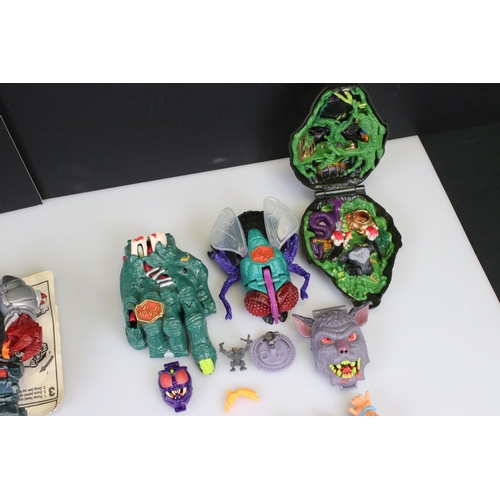 180 - Four original Playmates Toxic Crusaders figures, 5 x Hasbro Bucky O Hare, plus 6 x Bluebird Might Ma... 