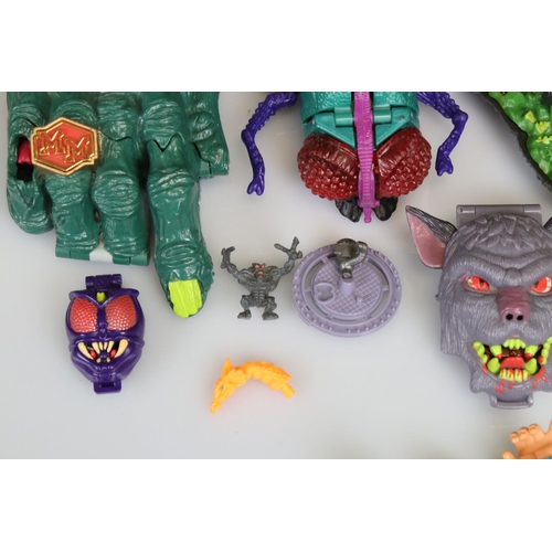 180 - Four original Playmates Toxic Crusaders figures, 5 x Hasbro Bucky O Hare, plus 6 x Bluebird Might Ma... 