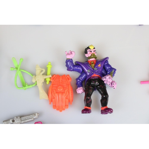 180 - Four original Playmates Toxic Crusaders figures, 5 x Hasbro Bucky O Hare, plus 6 x Bluebird Might Ma... 