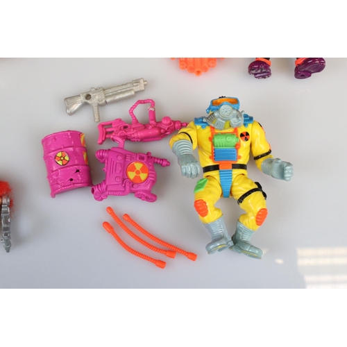 180 - Four original Playmates Toxic Crusaders figures, 5 x Hasbro Bucky O Hare, plus 6 x Bluebird Might Ma... 