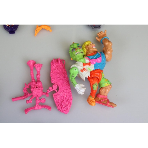 180 - Four original Playmates Toxic Crusaders figures, 5 x Hasbro Bucky O Hare, plus 6 x Bluebird Might Ma... 