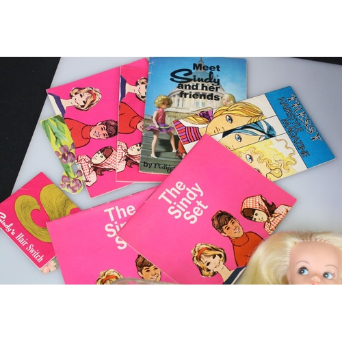 182 - Sindy - Collection of original Palitoy Sindy to include Sindy doll (marked Made in Hong Kong to neck... 