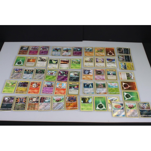 183 - Pokemon - 54 Pokemon cards to include shinies, basic, stage 1, stage 2, trainer & energy cards plus ... 