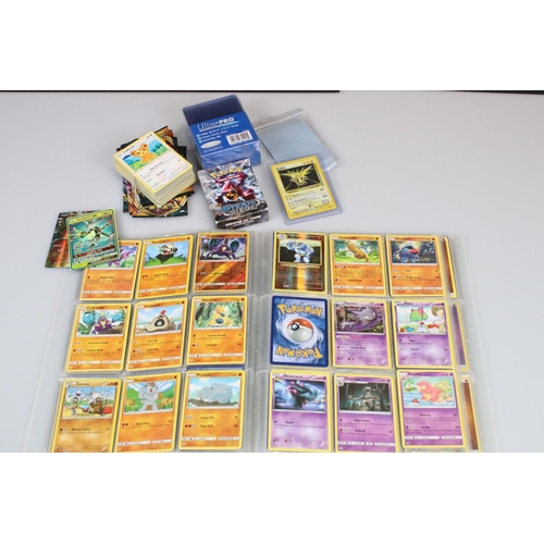 184 - Pokemon - Binder of Pokemon cards to include basic, stage1, stage 2, shinies, energy & trainer plus ... 