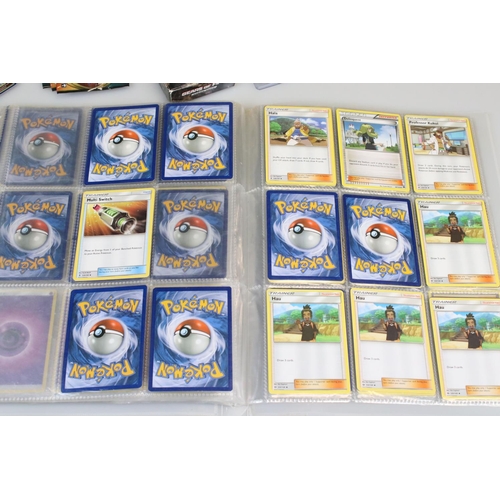 184 - Pokemon - Binder of Pokemon cards to include basic, stage1, stage 2, shinies, energy & trainer plus ... 