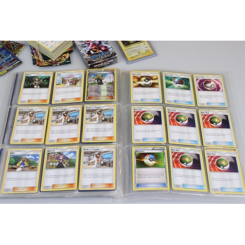 184 - Pokemon - Binder of Pokemon cards to include basic, stage1, stage 2, shinies, energy & trainer plus ... 