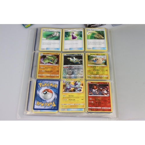 184 - Pokemon - Binder of Pokemon cards to include basic, stage1, stage 2, shinies, energy & trainer plus ... 