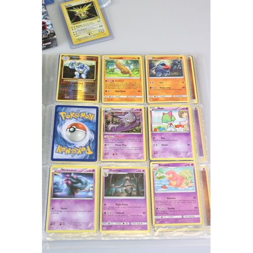 184 - Pokemon - Binder of Pokemon cards to include basic, stage1, stage 2, shinies, energy & trainer plus ... 