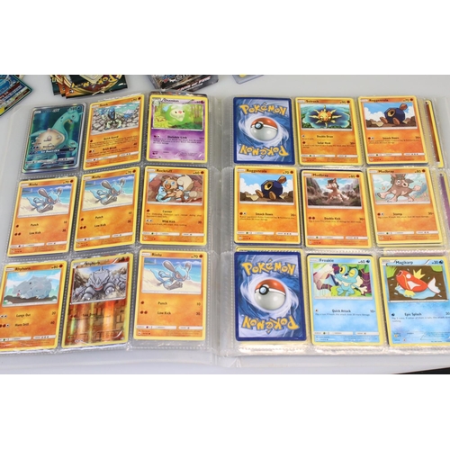 184 - Pokemon - Binder of Pokemon cards to include basic, stage1, stage 2, shinies, energy & trainer plus ... 