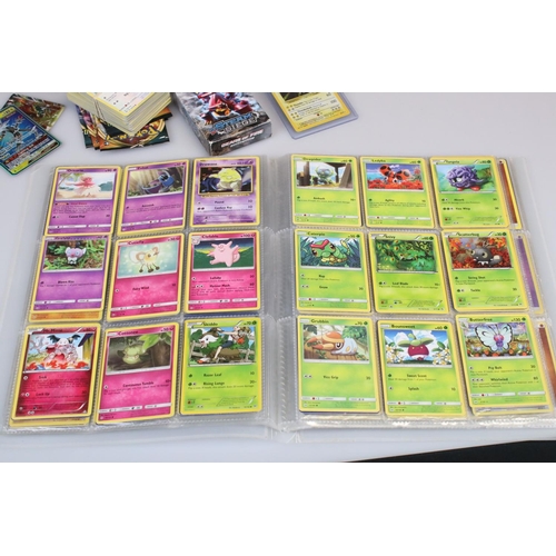 184 - Pokemon - Binder of Pokemon cards to include basic, stage1, stage 2, shinies, energy & trainer plus ... 