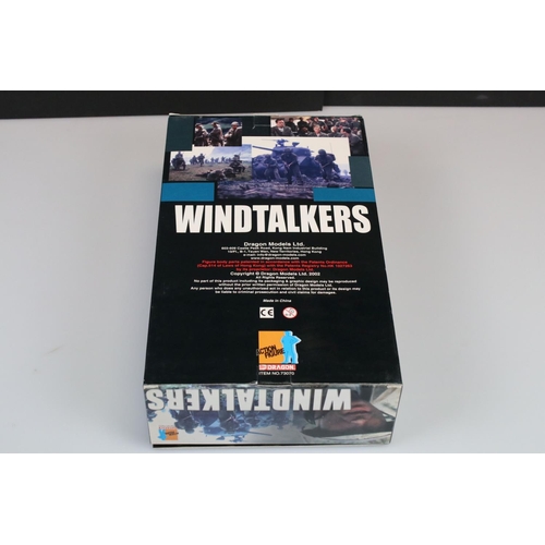 216 - Boxed Dragon Windtalkers 73070 Christian Slater as Ox Henderson figure, complete, vg