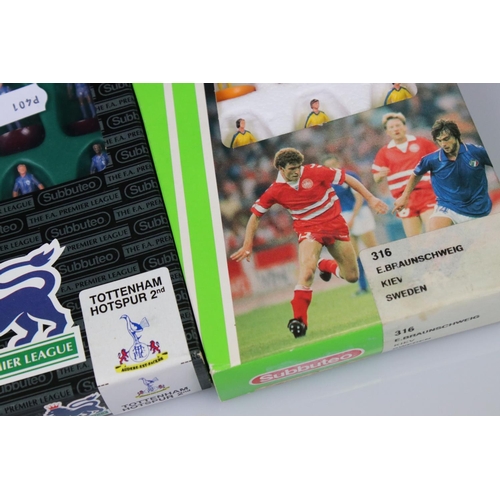 228 - Subbuteo - Eight boxed LW teams to include Lazio, QPR, Wolves, Brazil, Sheff Weds, E Braunschweig, S... 