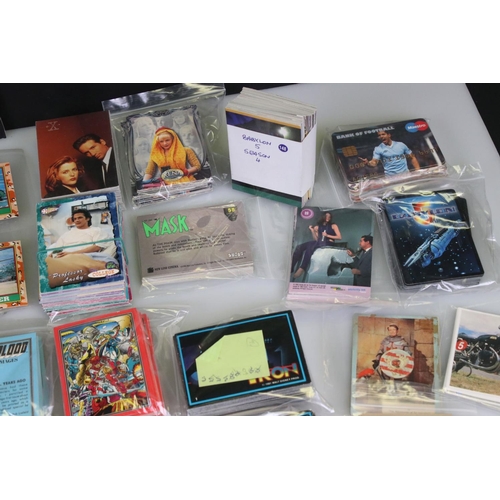 236 - Large collection of TV related Trading Cards to include Youngblood, Teenage Mutant Ninja Turtles, Th... 