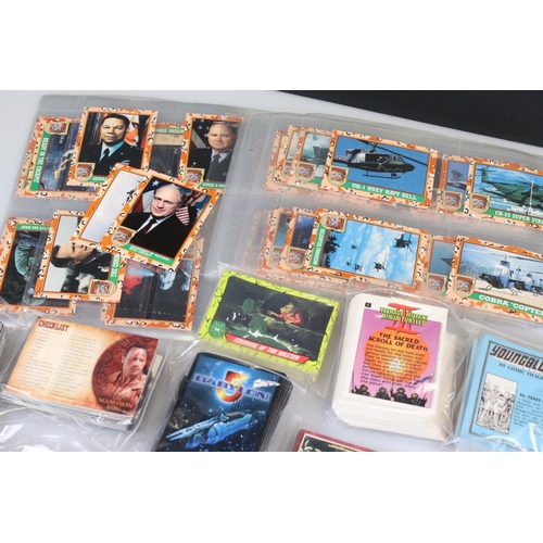 236 - Large collection of TV related Trading Cards to include Youngblood, Teenage Mutant Ninja Turtles, Th... 