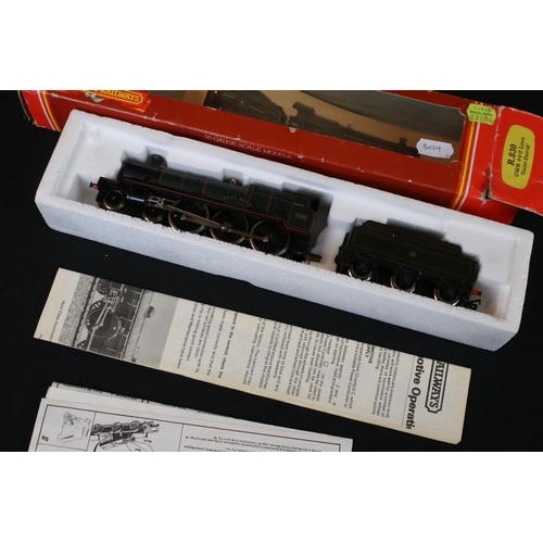 66 - Three boxed Hornby OO gauge locomotives to include R078 GWR 4-6-0 King Edward I, R830 GWR 4-6-0 Loco... 