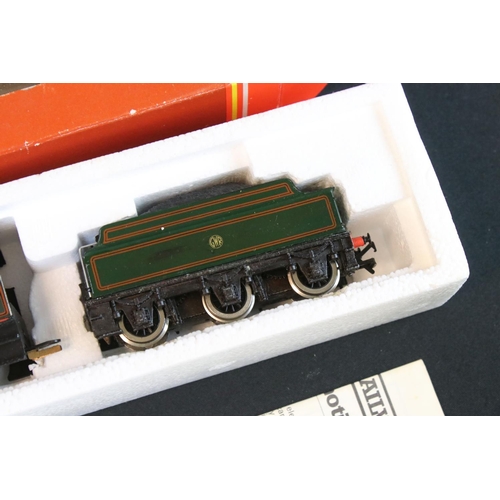 66 - Three boxed Hornby OO gauge locomotives to include R078 GWR 4-6-0 King Edward I, R830 GWR 4-6-0 Loco... 